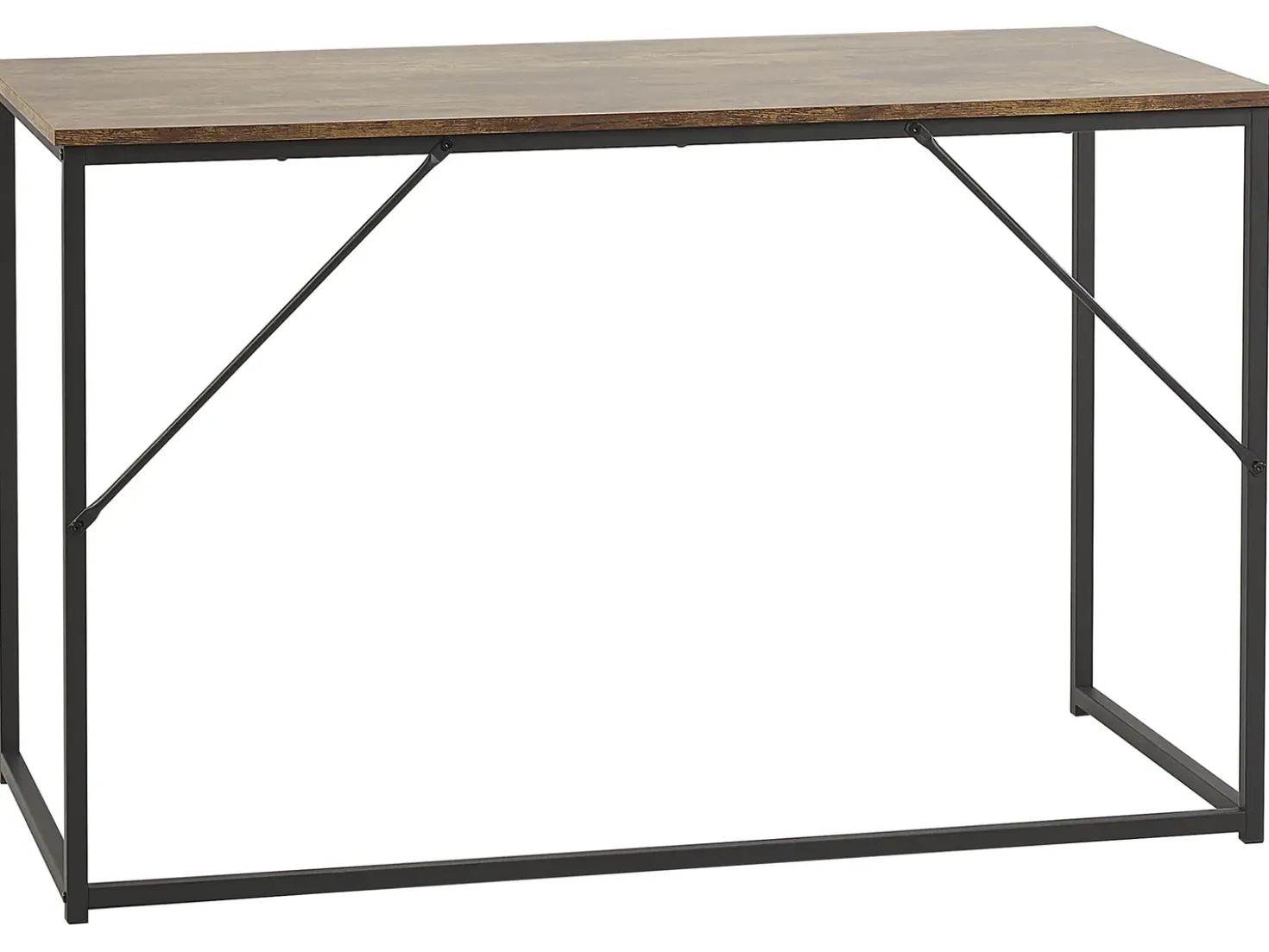 Scrivania PEMBRO Marrone scuro 120 cm 55 cm