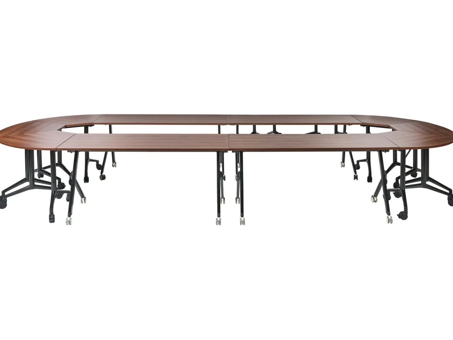 Scrivania pieghevole BENDI Marrone scuro 160 cm 60 cm