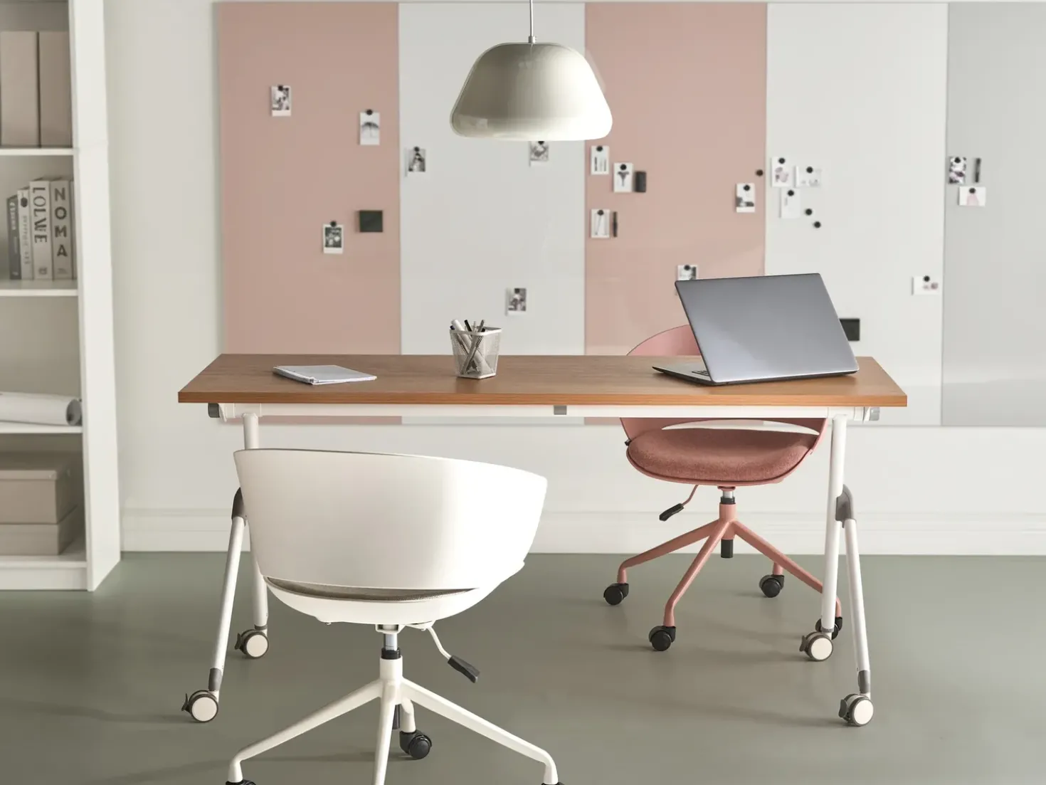 Scrivania pieghevole BENDI Marrone 160 cm 60 cm
