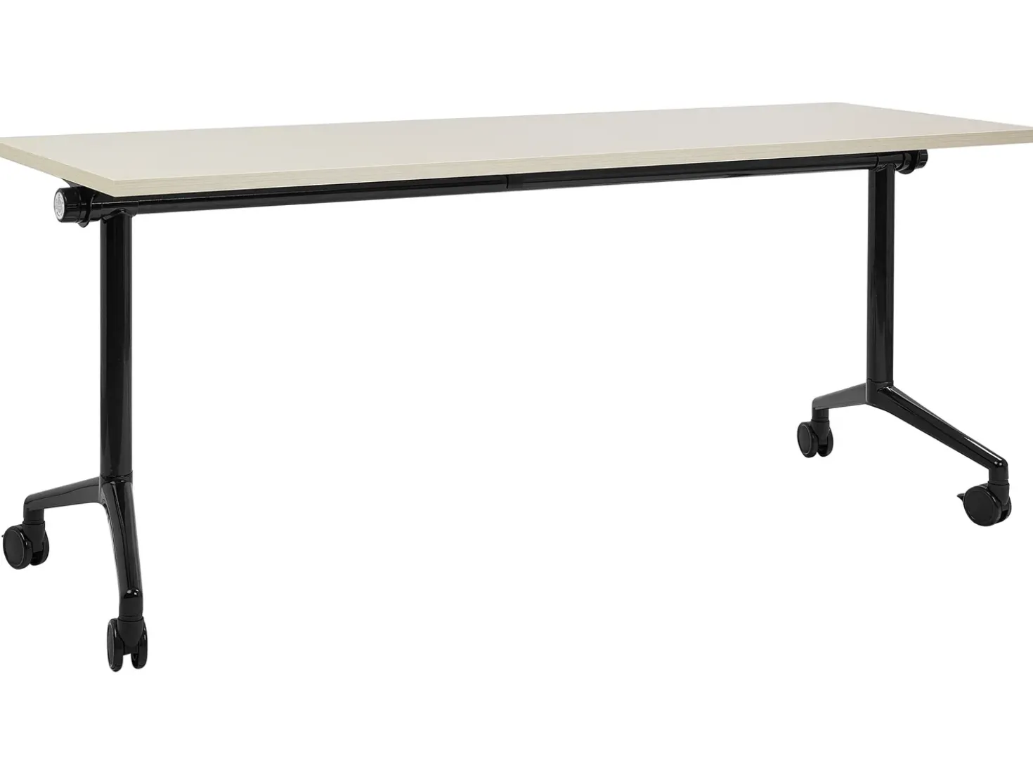 Scrivania pieghevole CAVI Marrone chiaro 180 cm 60 cm con ruote
