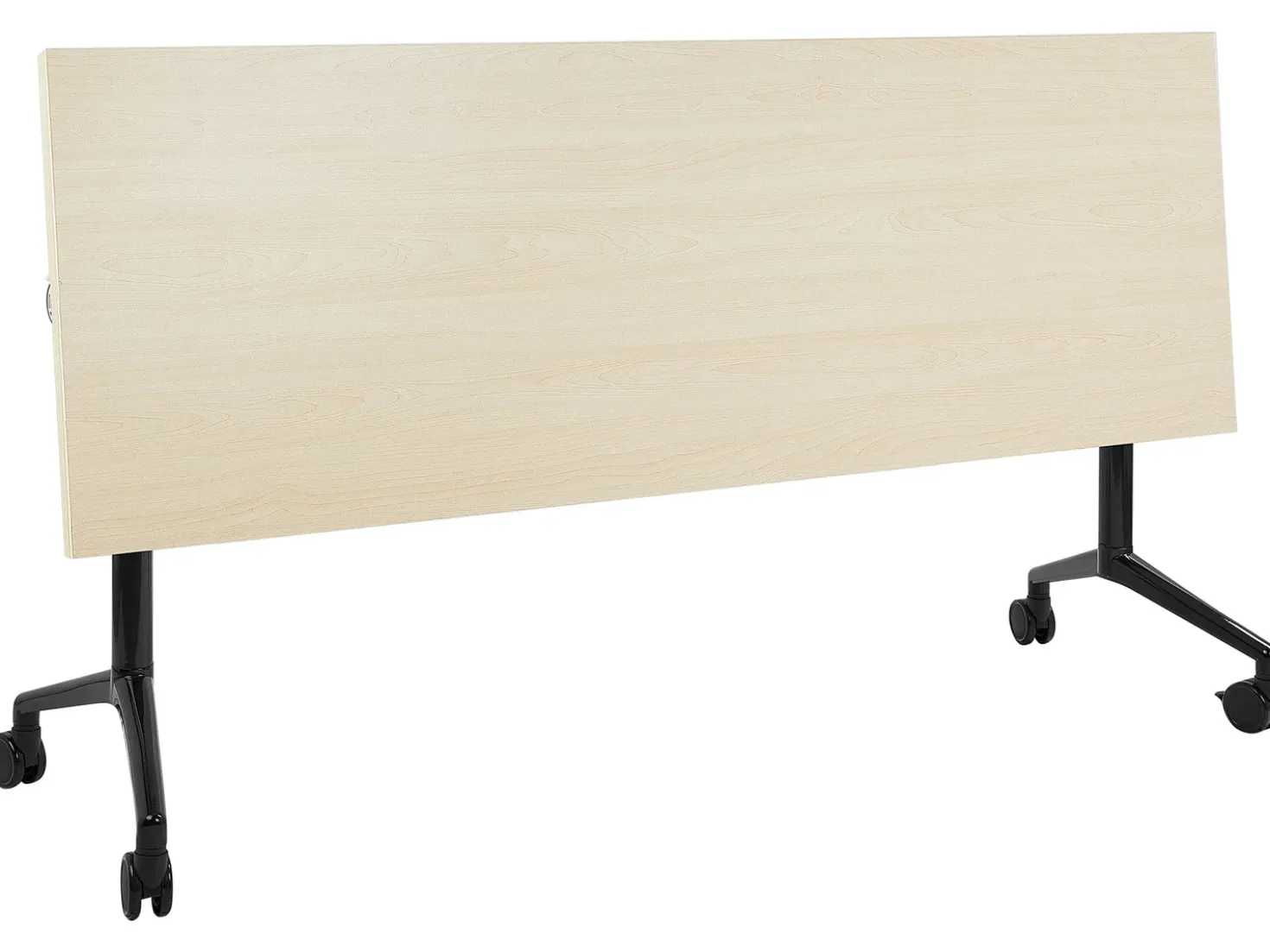 Scrivania pieghevole CAVI Marrone chiaro 180 cm 60 cm con ruote