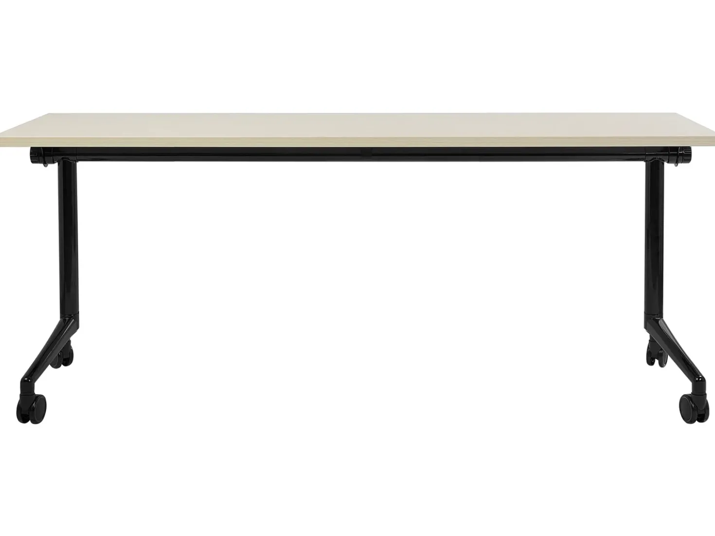 Scrivania pieghevole CAVI Marrone chiaro 180 cm 60 cm con ruote