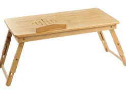 Scrivania portatile pieghevole per laptop ORGE Marrone chiaro 57 cm 35 cm
