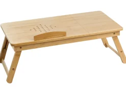 Scrivania portatile pieghevole per laptop ORGE Marrone chiaro 57 cm 35 cm