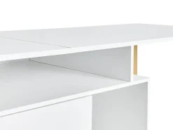 Scrivania regolabile ASHMORE Bianco 165/220 cm 55 cm