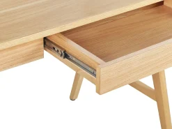 Scrivania SHESLAY Marrone chiaro 120 cm 70 cm con Cassetti