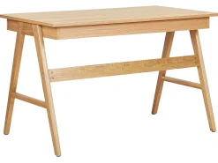 Scrivania SHESLAY Marrone chiaro 120 cm 70 cm con Cassetti
