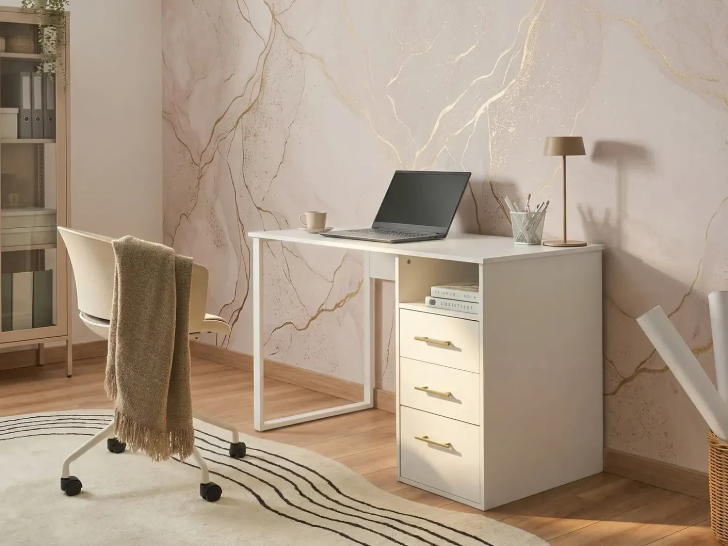 Scrivania ZERLAY Bianco 120 cm 60 cm