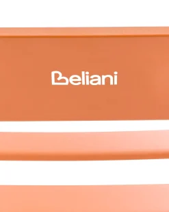 Sedia a dondolo da giardino TURI Metallo Arancione