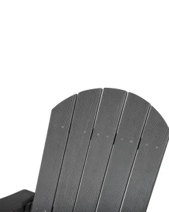 Sedia a dondolo da giardino ADIRONDACK Grigio scuro