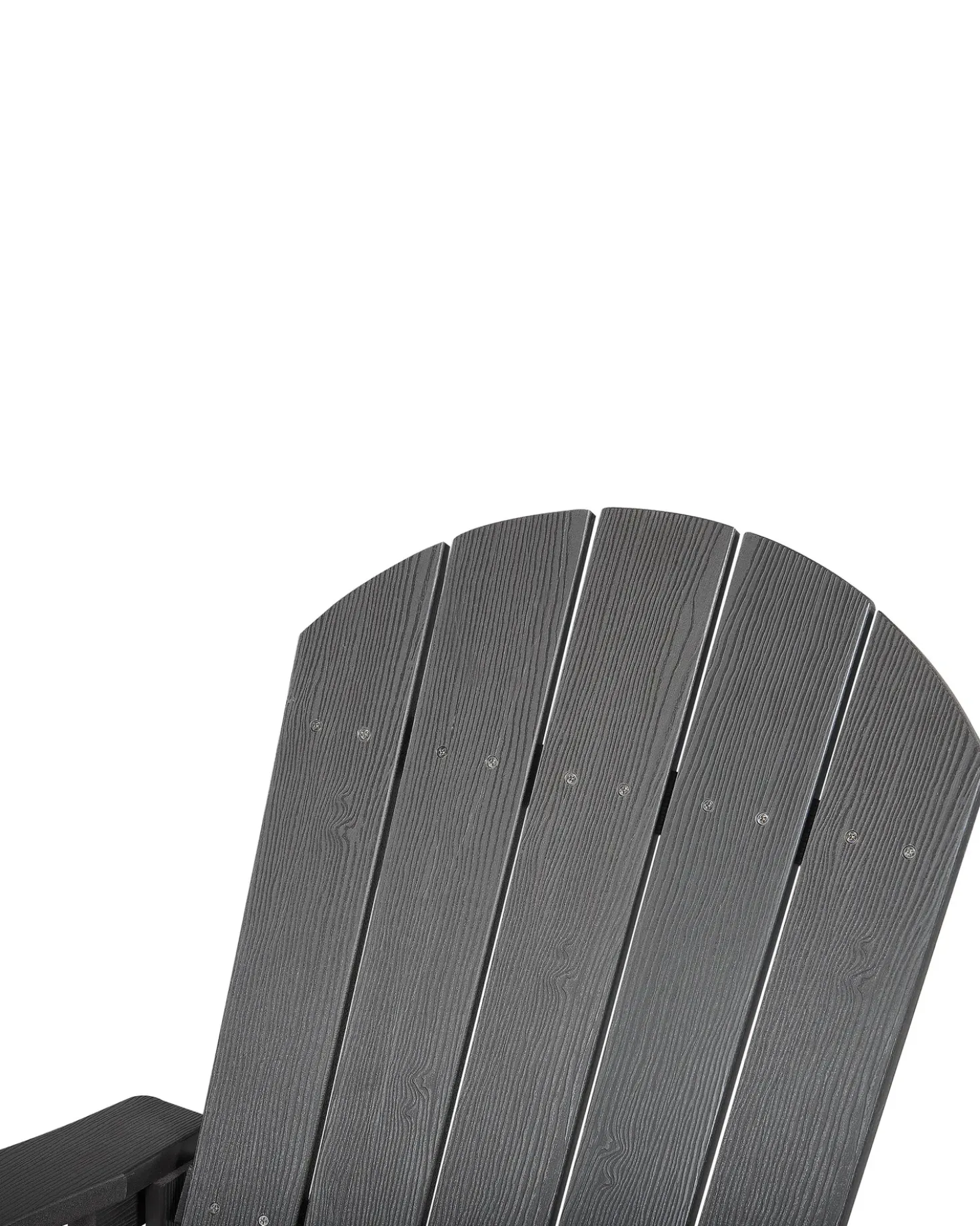 Sedia a dondolo da giardino ADIRONDACK Grigio scuro