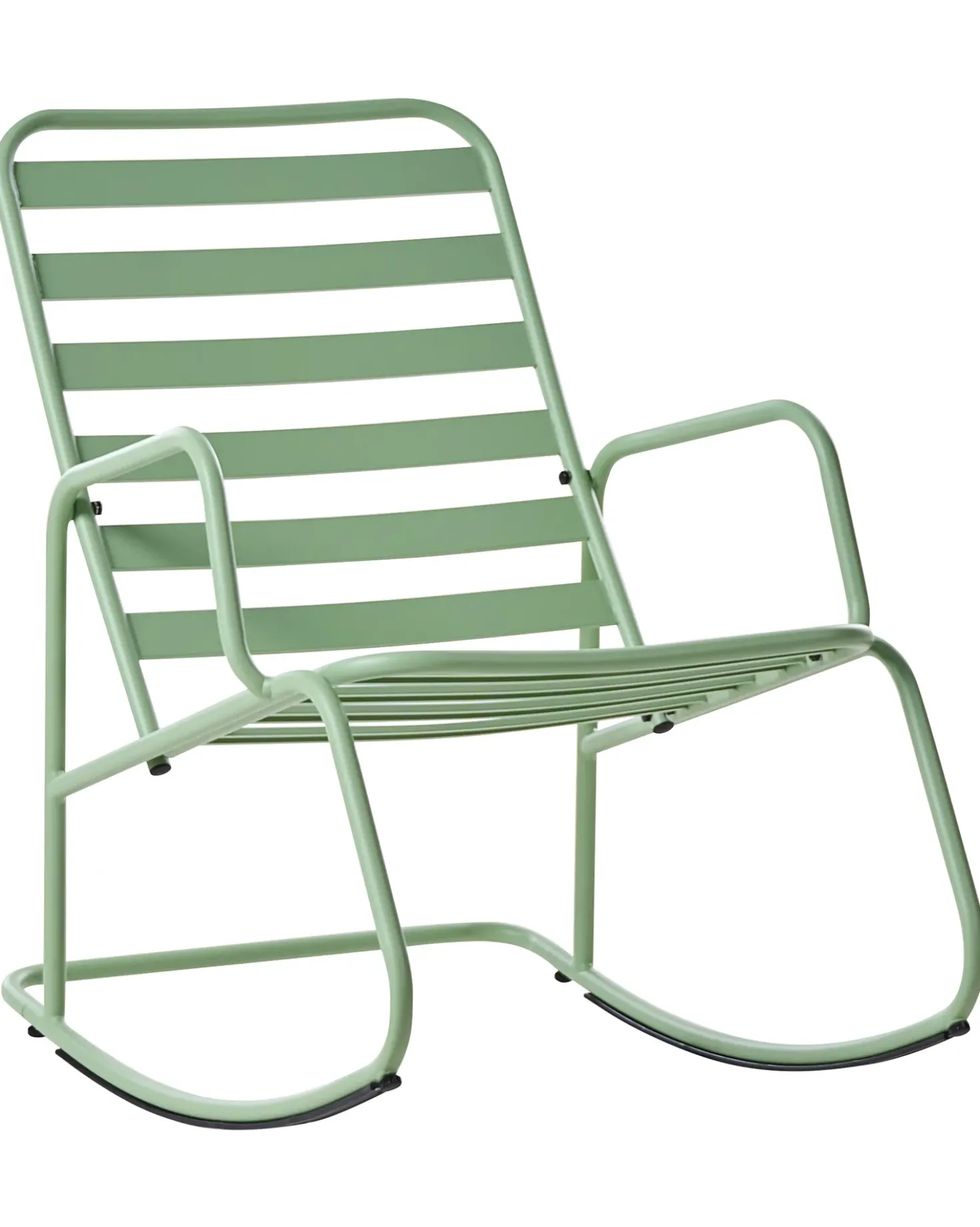Sedia a dondolo da giardino TURI Metallo Verde