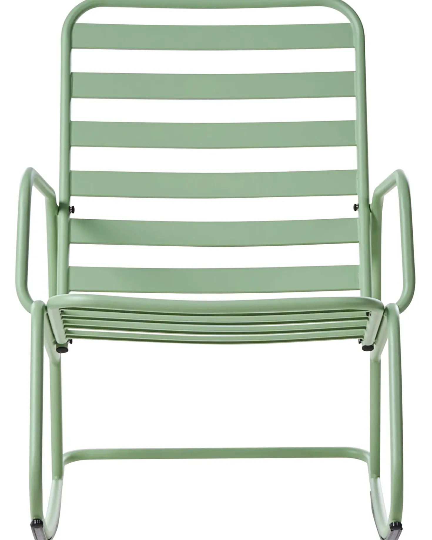 Sedia a dondolo da giardino TURI Metallo Verde