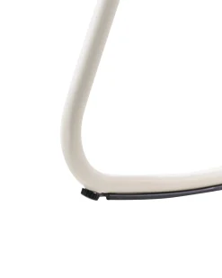 Sedia a dondolo da giardino TURI Metallo Bianco sporco