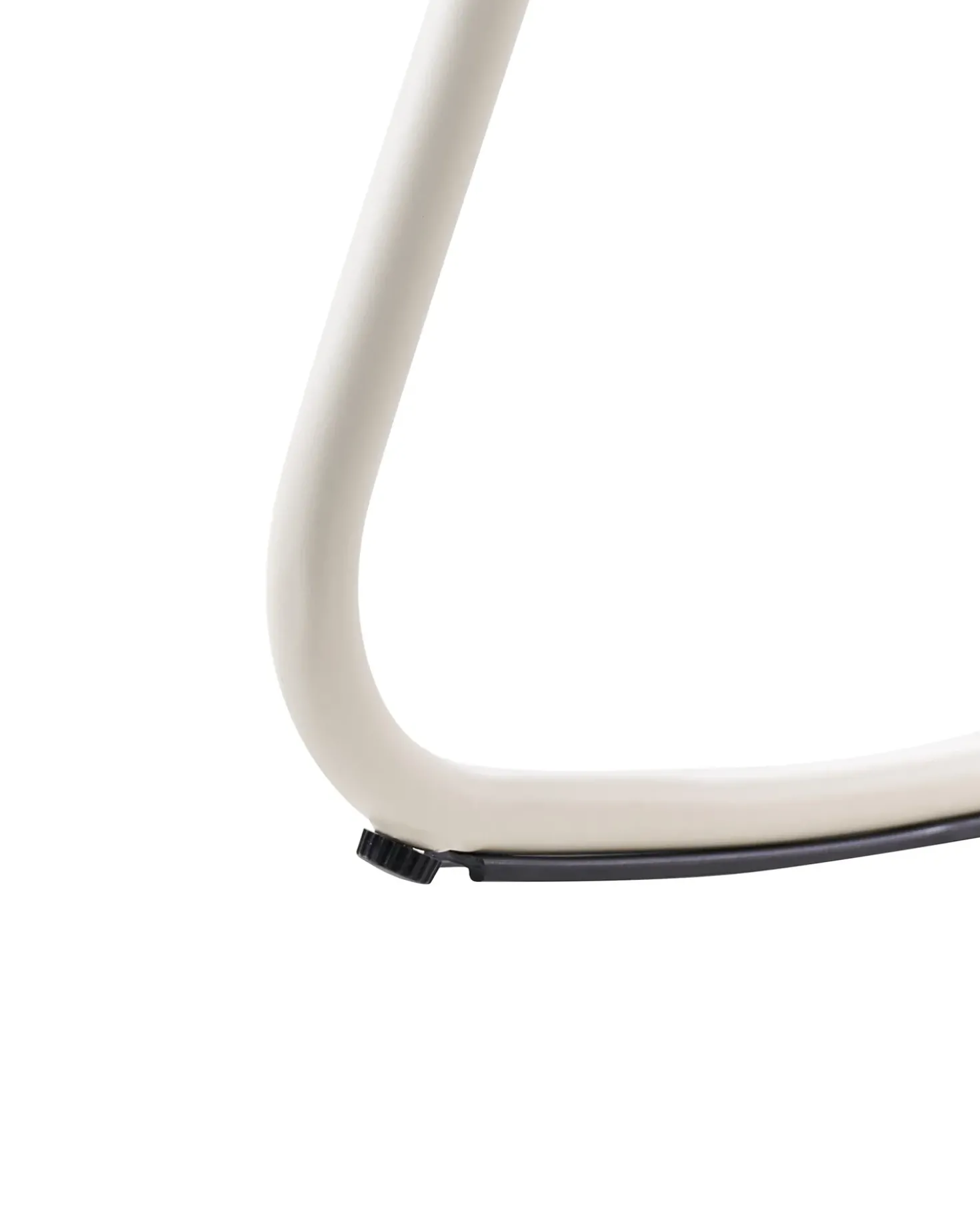 Sedia a dondolo da giardino TURI Metallo Bianco sporco