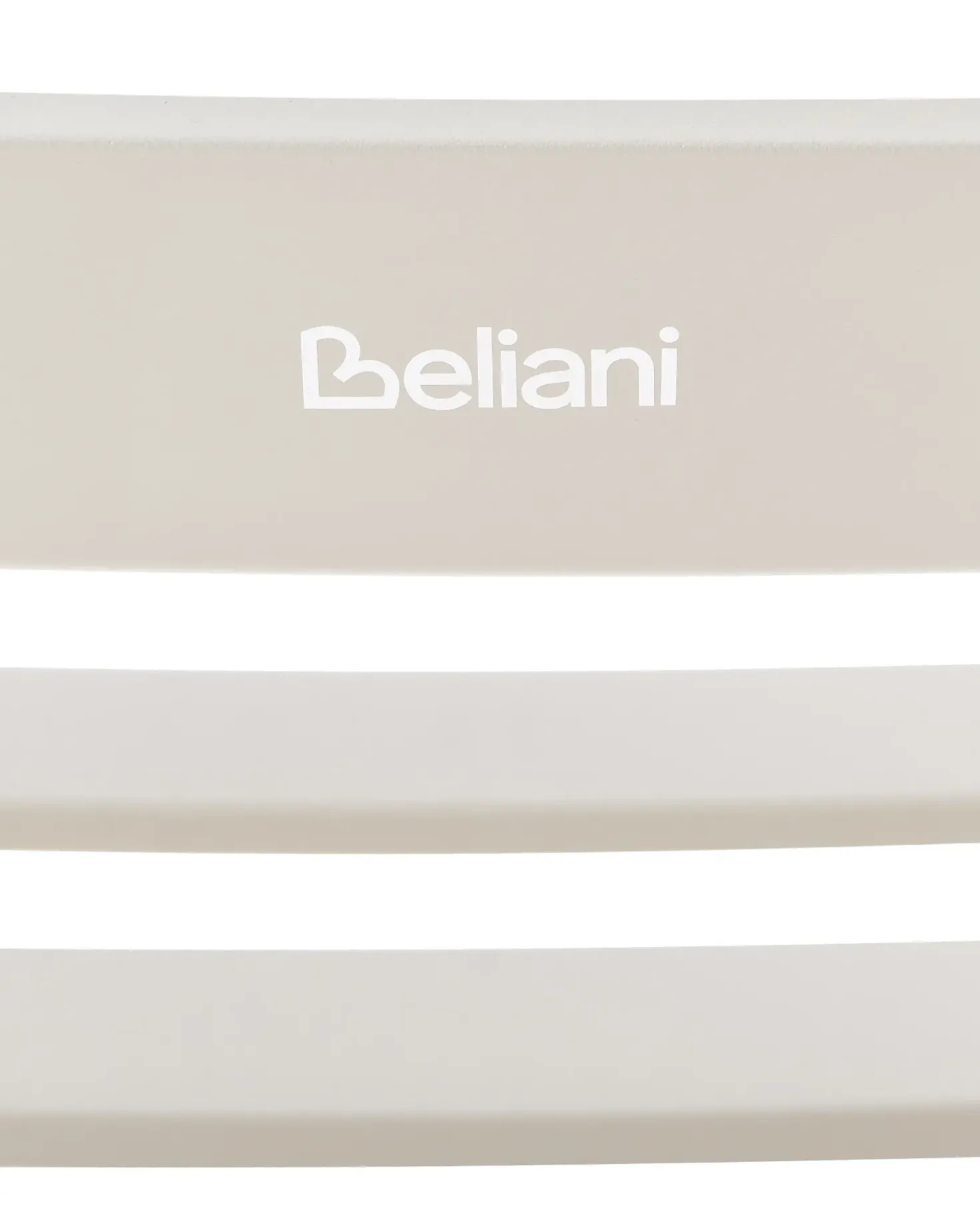 Sedia a dondolo da giardino TURI Metallo Bianco sporco