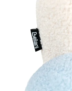 Sedia a dondolo per bambini Arcobaleno OMBO Bouclé Azzurro