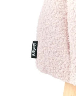 Sedia a dondolo per bambini HUG Bouclé Rosa pastello