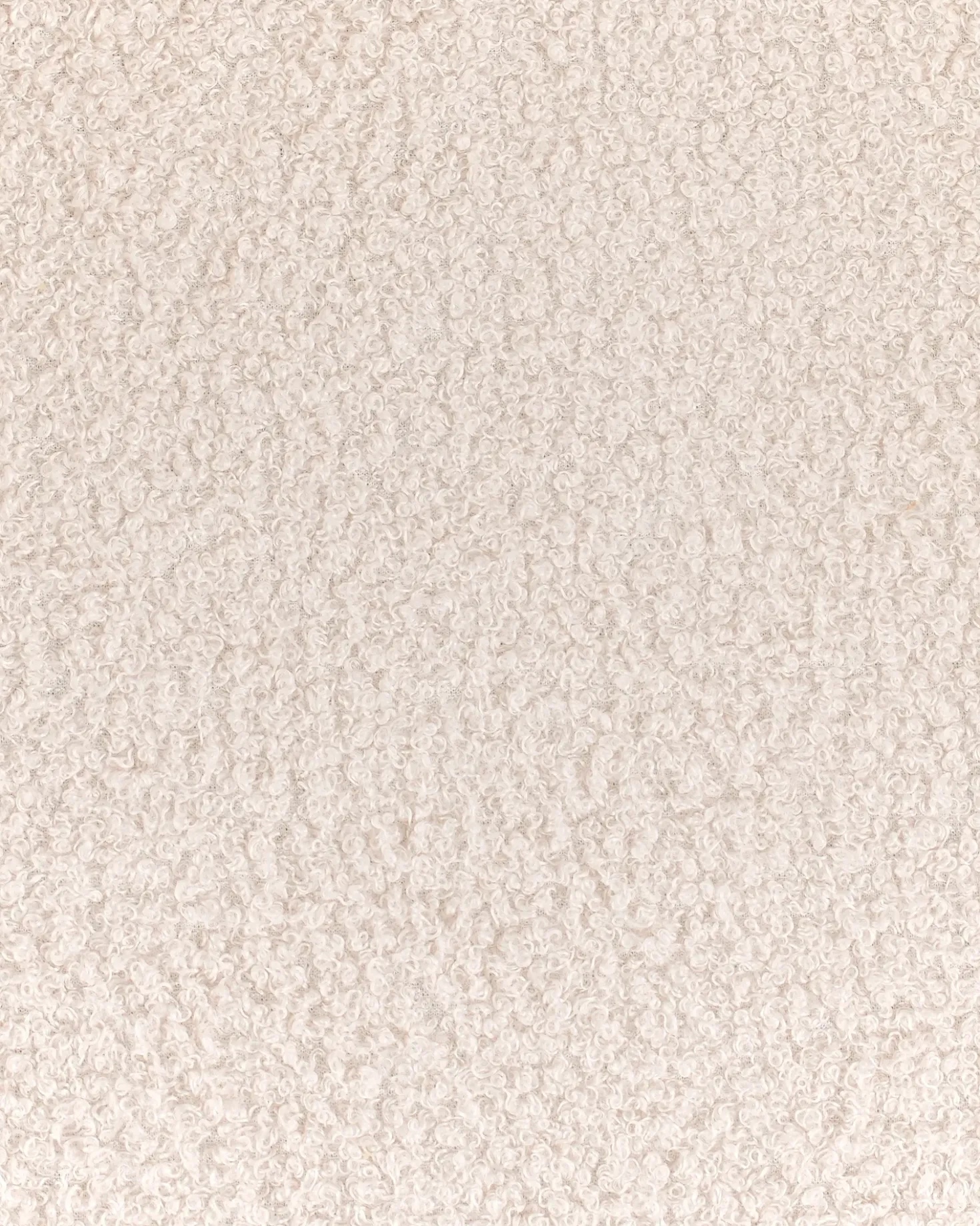 Sedia a dondolo per bambini HUG Bouclé Beige chiaro