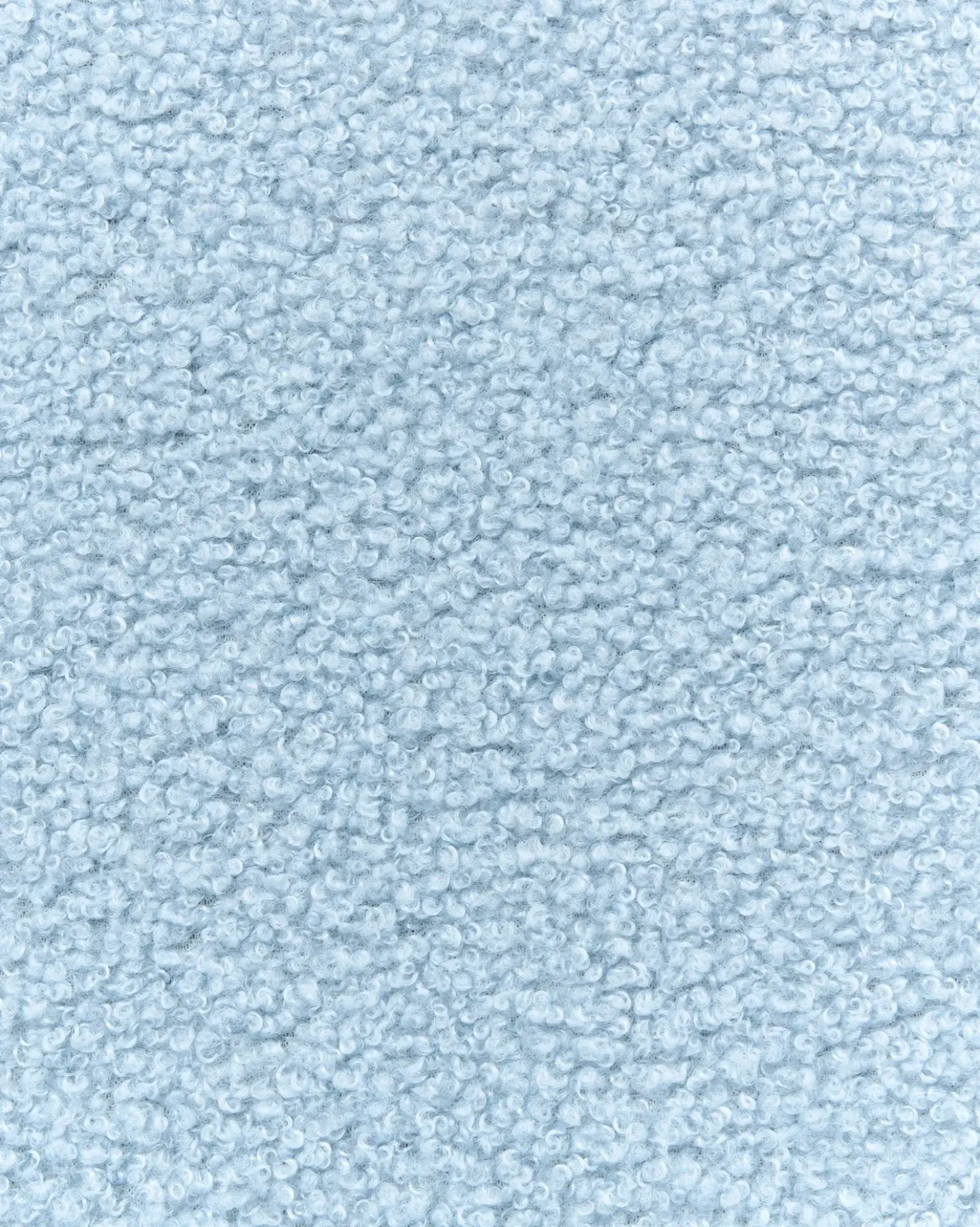 Sedia a dondolo per bambini Nuvola SKARE Bouclé Azzurro