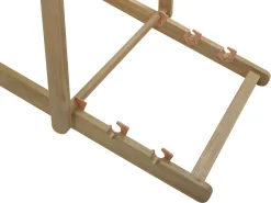 Sedia a sdraio pieghevole AVELLINO Legno d'acacia Grigio