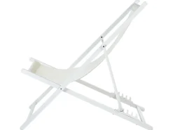 Sedia a sdraio pieghevole LOCRI II Metallo Beige chiaro
