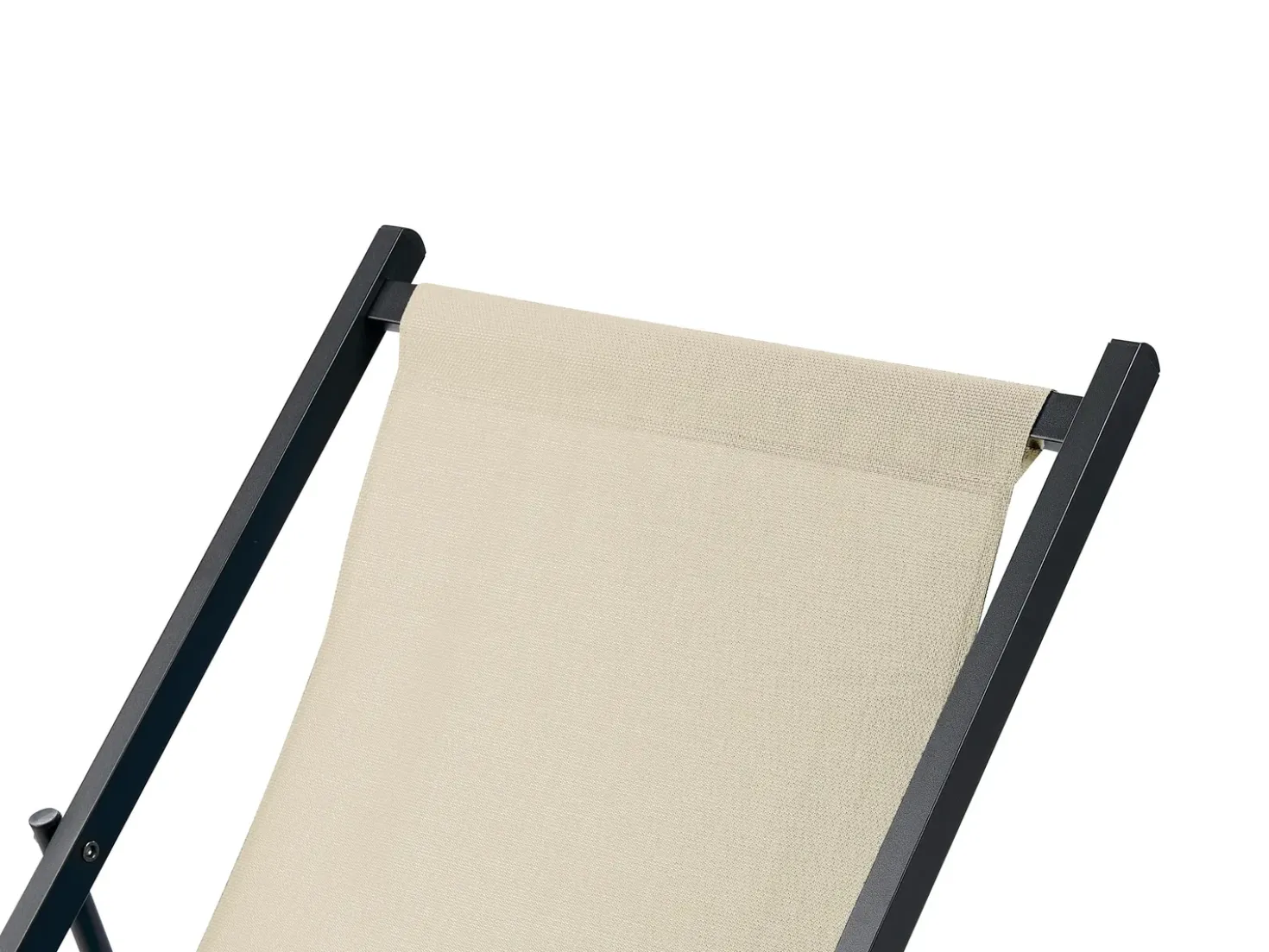 Sedia a sdraio pieghevole LOCRI II Metallo Beige