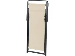 Sedia a sdraio pieghevole LOCRI II Metallo Beige