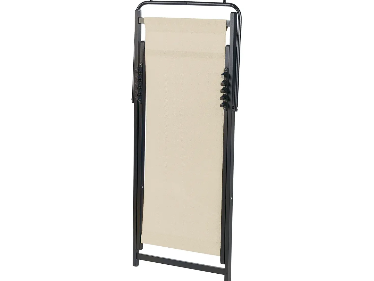 Sedia a sdraio pieghevole LOCRI II Metallo Beige
