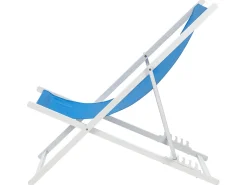 Sedia a sdraio pieghevole LOCRI II Metallo Blu