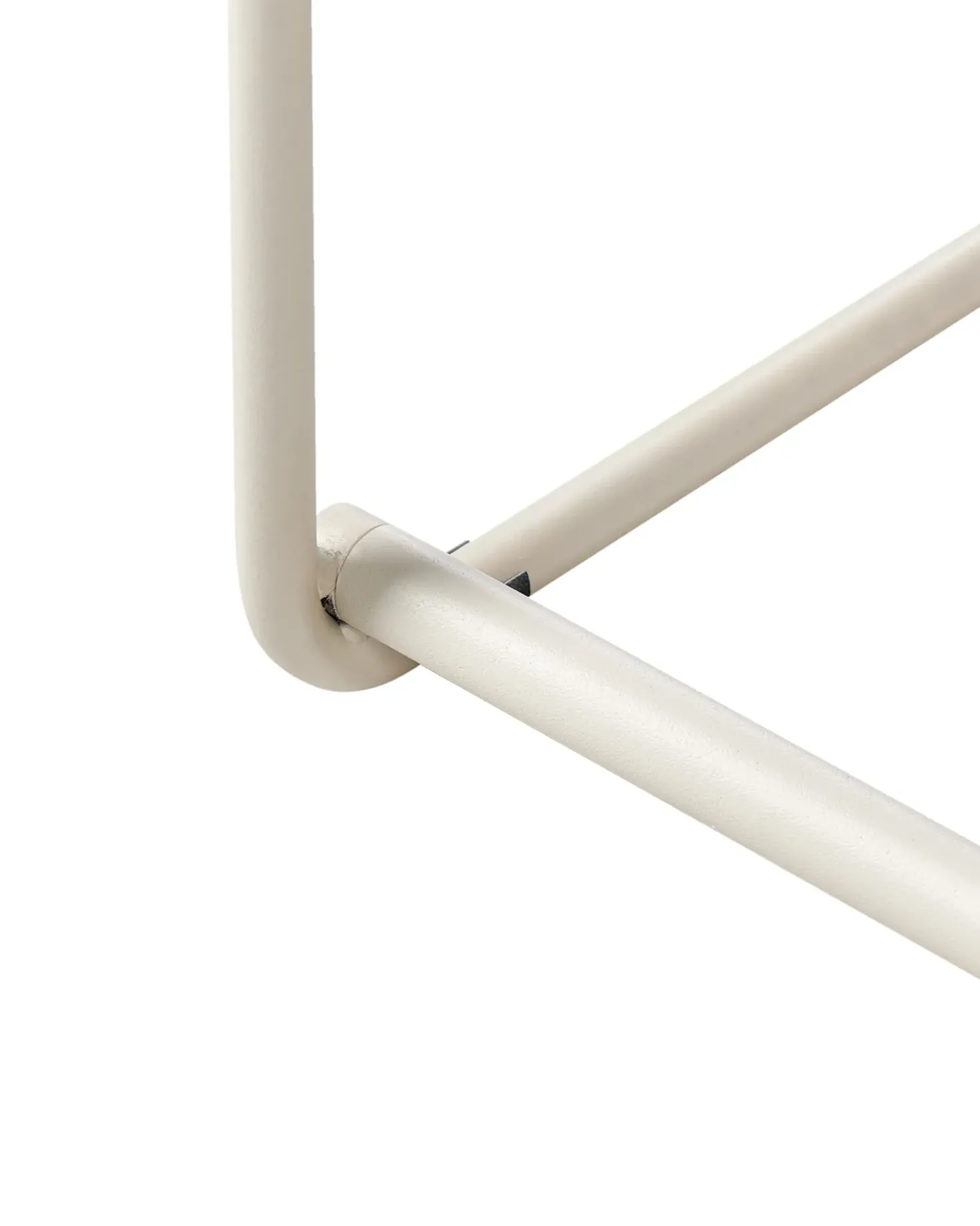 Sedia con cuscino PONTE Metallo Beige chiaro