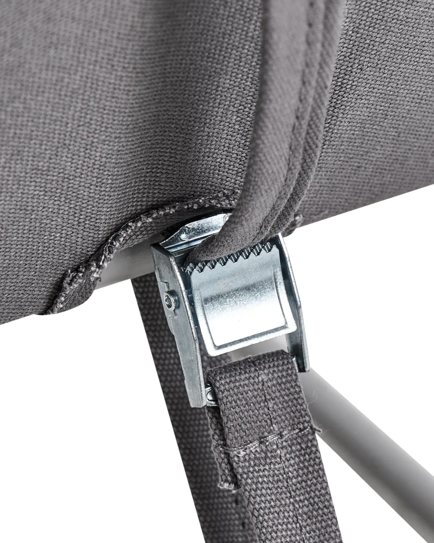 Sedia con cuscino PONTE Metallo Grigio