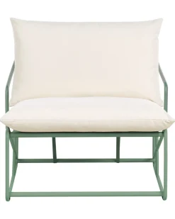Sedia con cuscino PONTE Metallo Verde