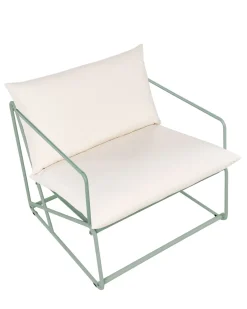 Sedia con cuscino PONTE Metallo Verde