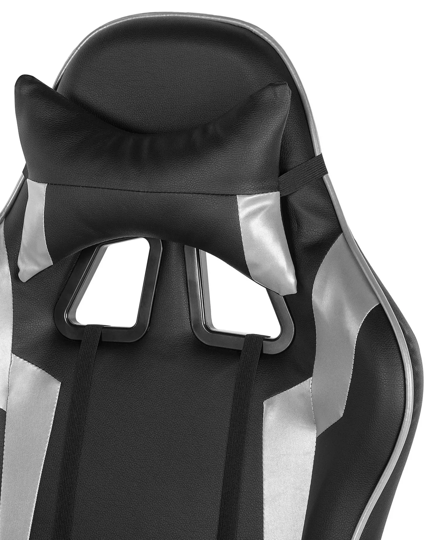 Sedia da gaming KNIGHT Pelle sintetica Argento