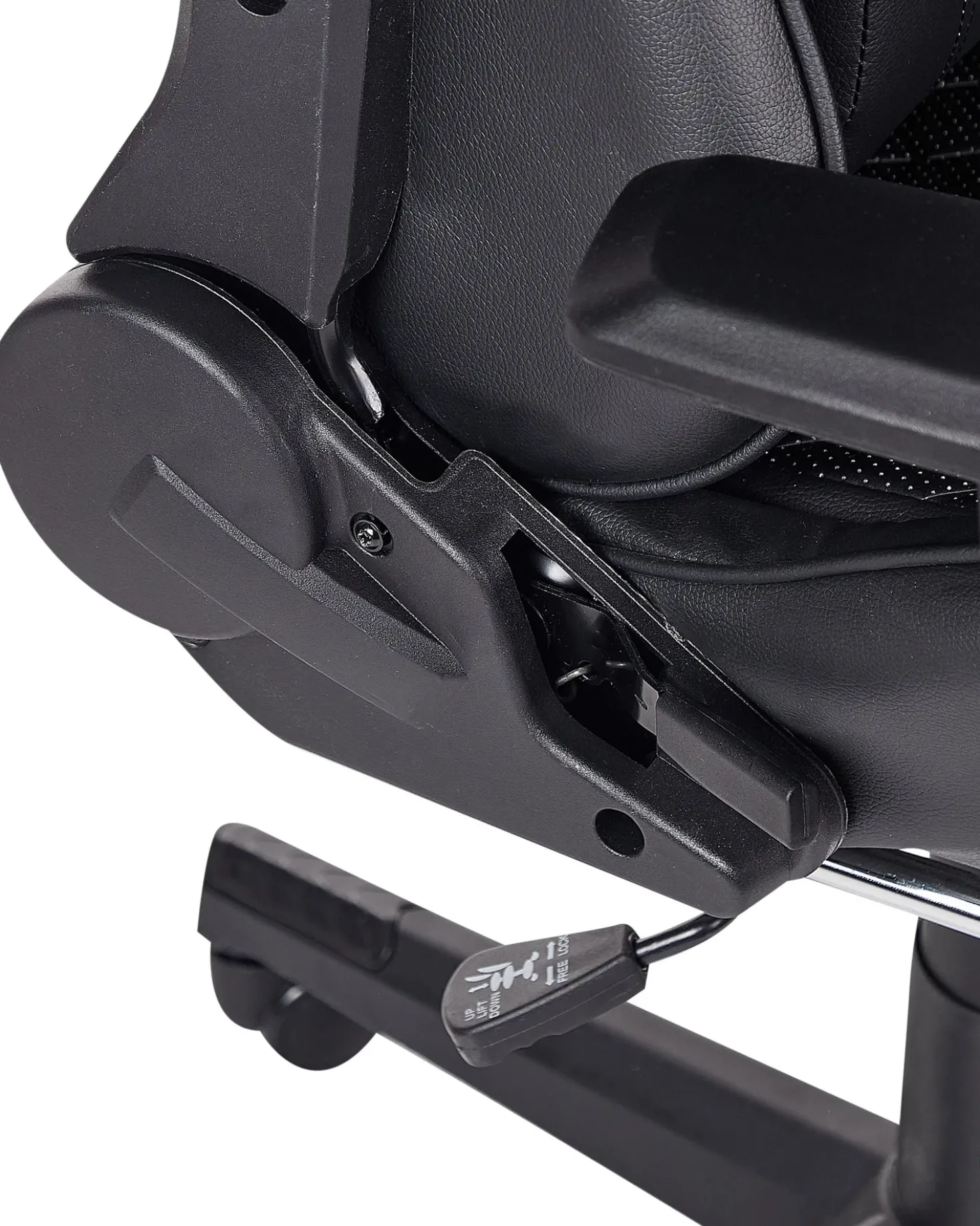 Sedia da gaming VICTORY Pelle sintetica Nero