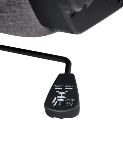 Sedia da gaming WARRIOR Grigio scuro