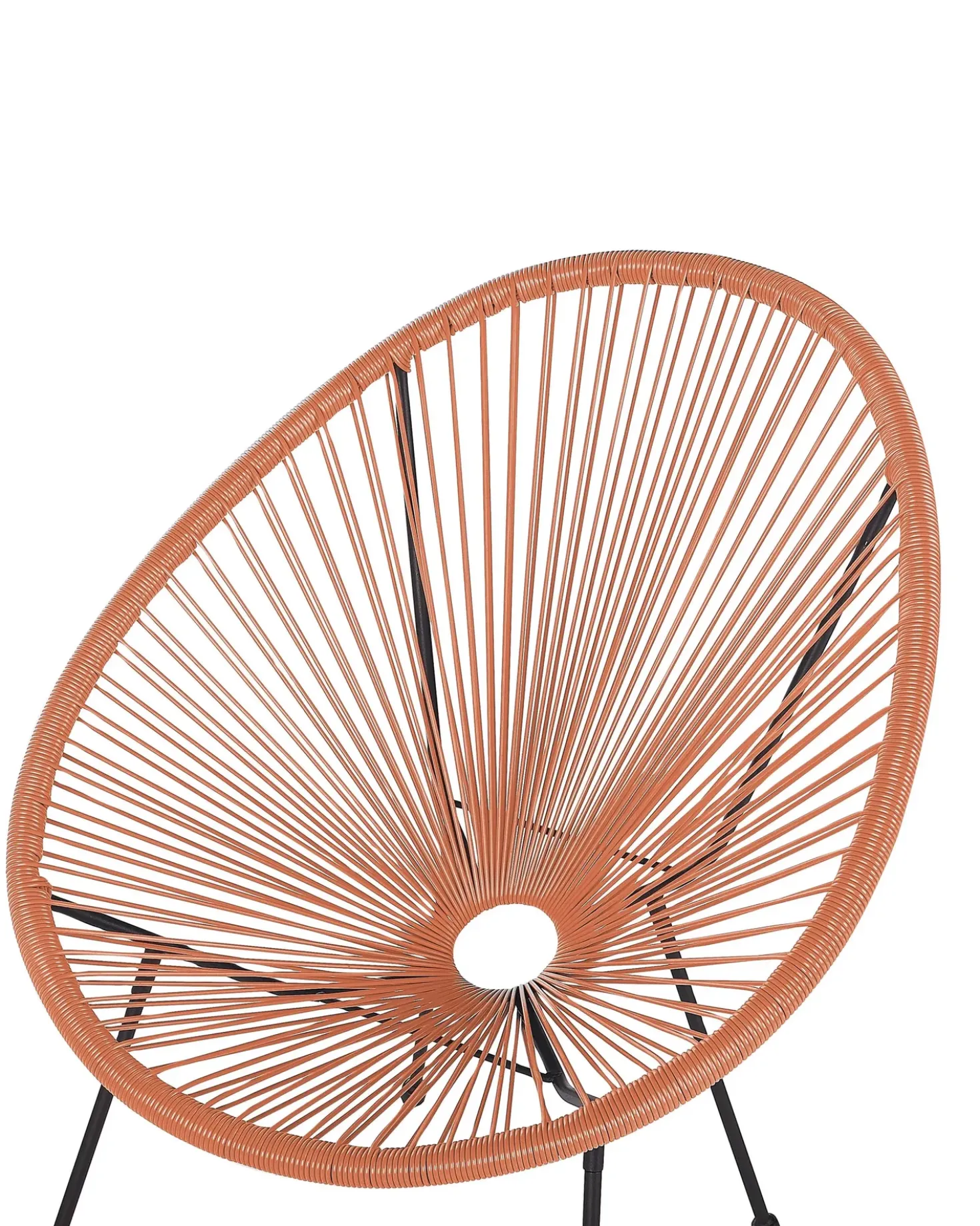 Sedia da giardino ACAPULCO II Rattan sintetico (PE) Arancione