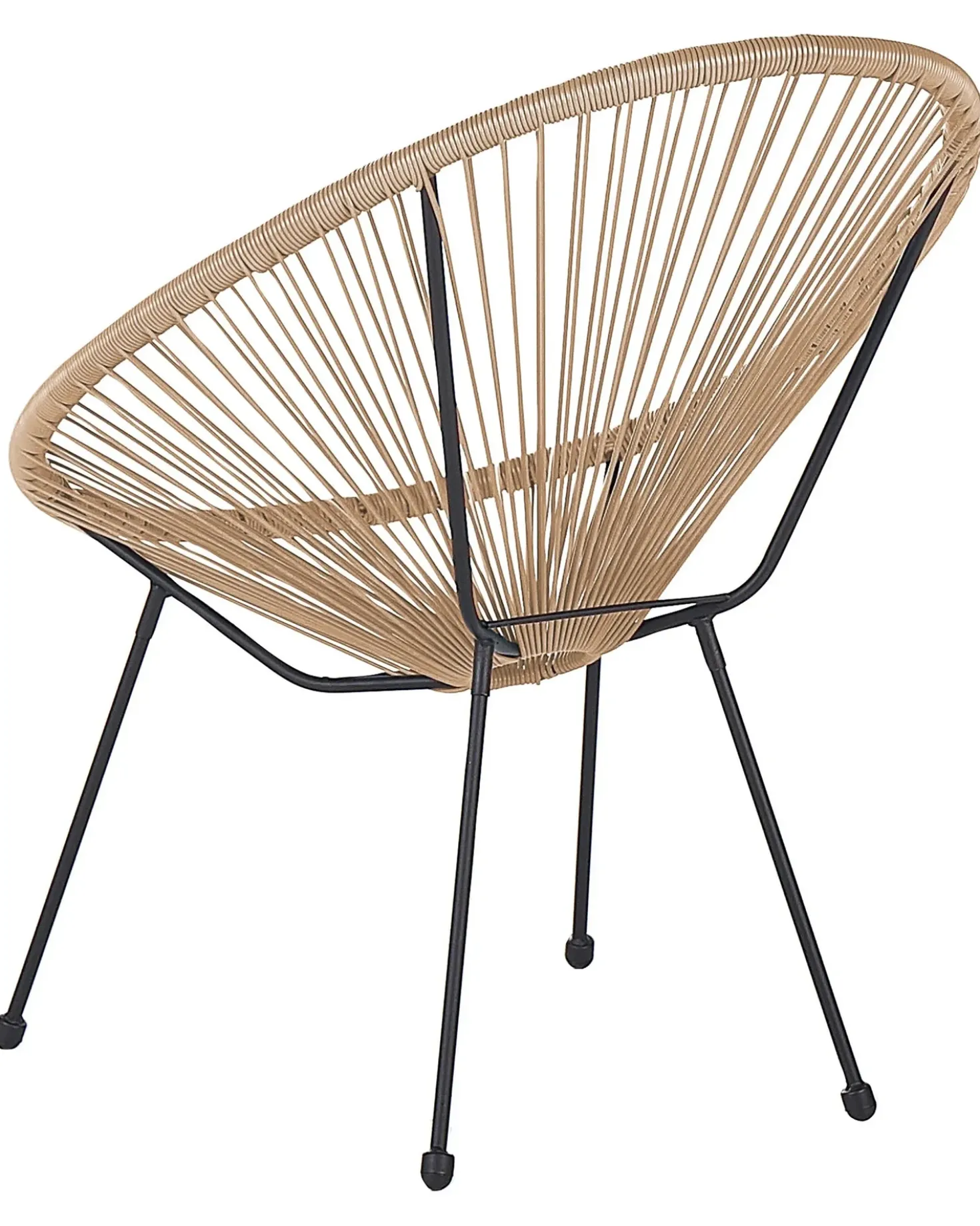 Sedia da giardino ACAPULCO II Rattan sintetico (PE) Naturale