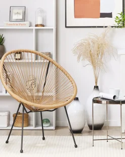 Sedia da giardino ACAPULCO II Rattan sintetico (PE) Naturale