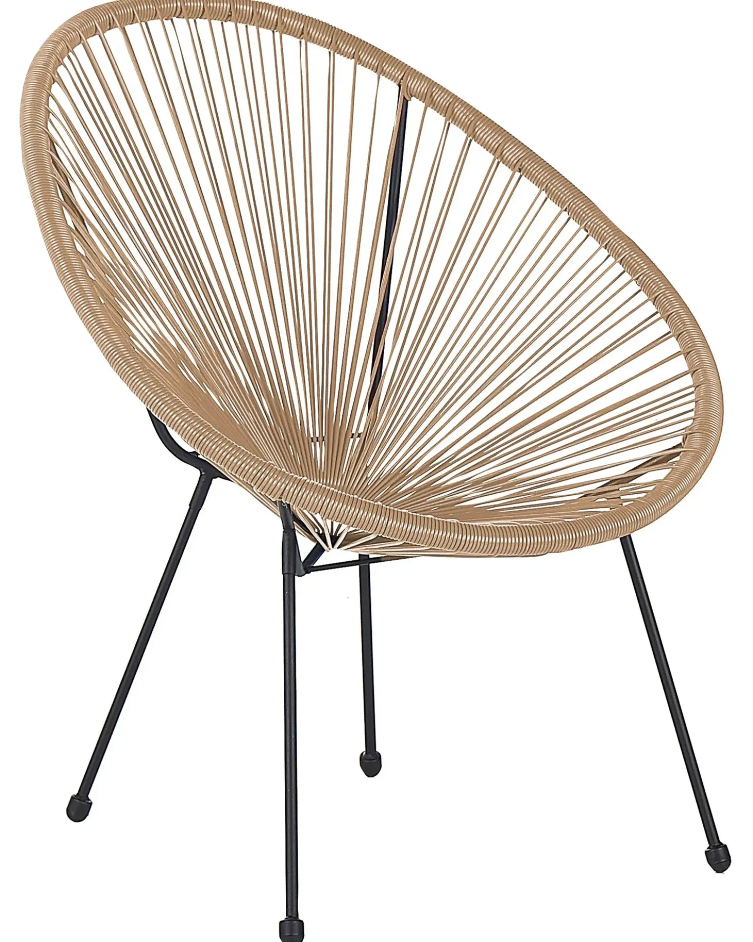 Sedia da giardino ACAPULCO II Rattan sintetico (PE) Naturale
