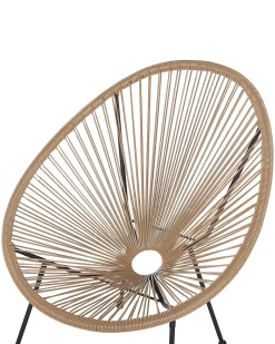 Sedia da giardino ACAPULCO II Rattan sintetico (PE) Naturale