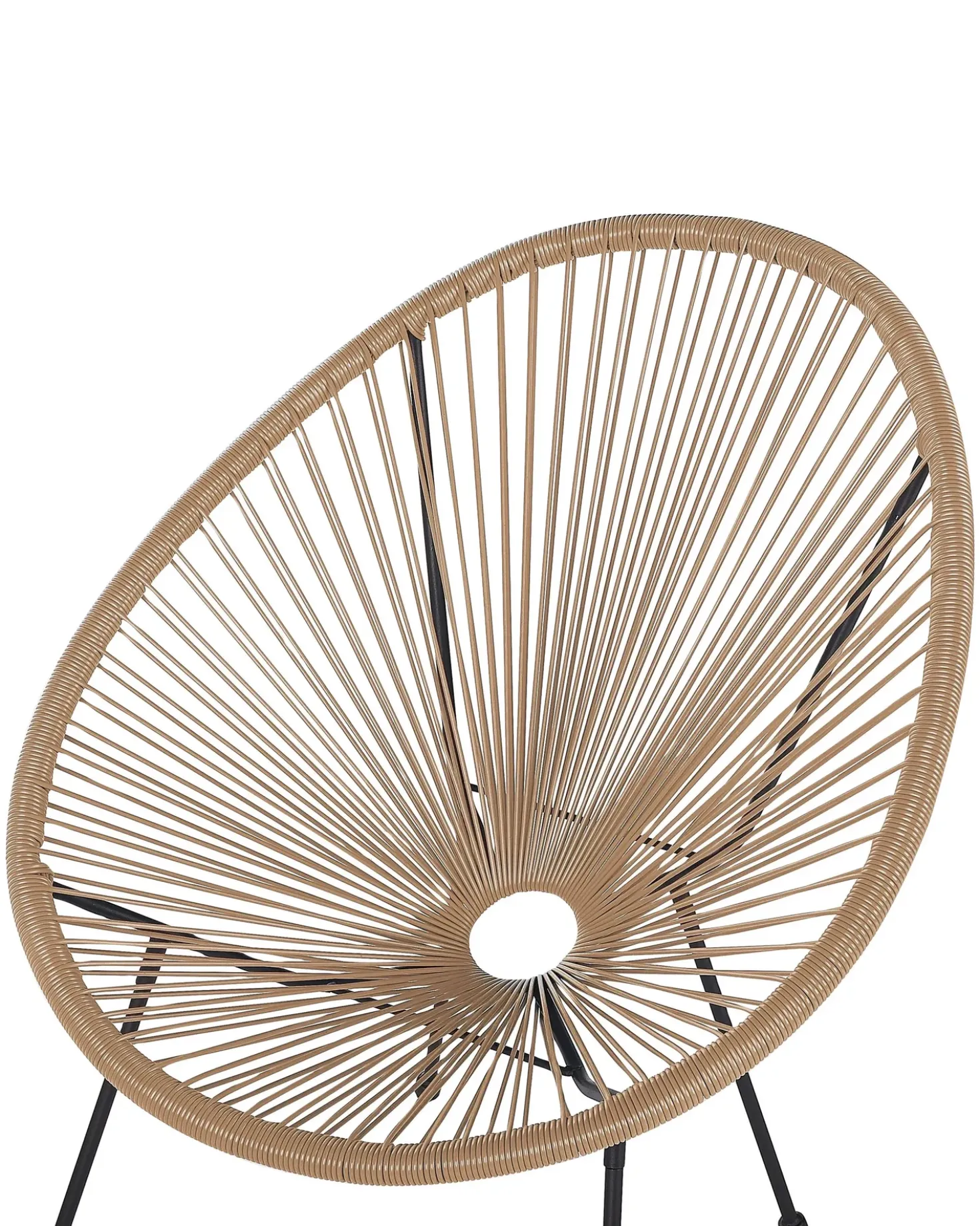 Sedia da giardino ACAPULCO II Rattan sintetico (PE) Naturale