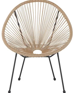 Sedia da giardino ACAPULCO II Rattan sintetico (PE) Naturale