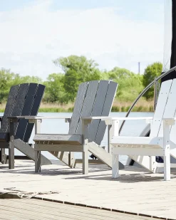 Sedia da giardino ADIRONDACK Bianco