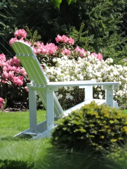 Sedia da giardino ADIRONDACK Bianco