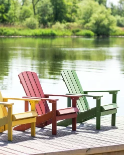 Sedia da giardino ADIRONDACK Verde