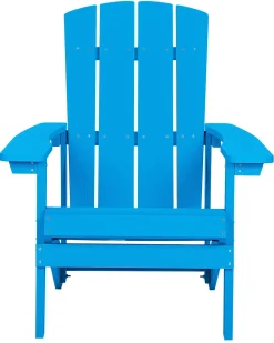 Sedia da giardino ADIRONDACK Blu