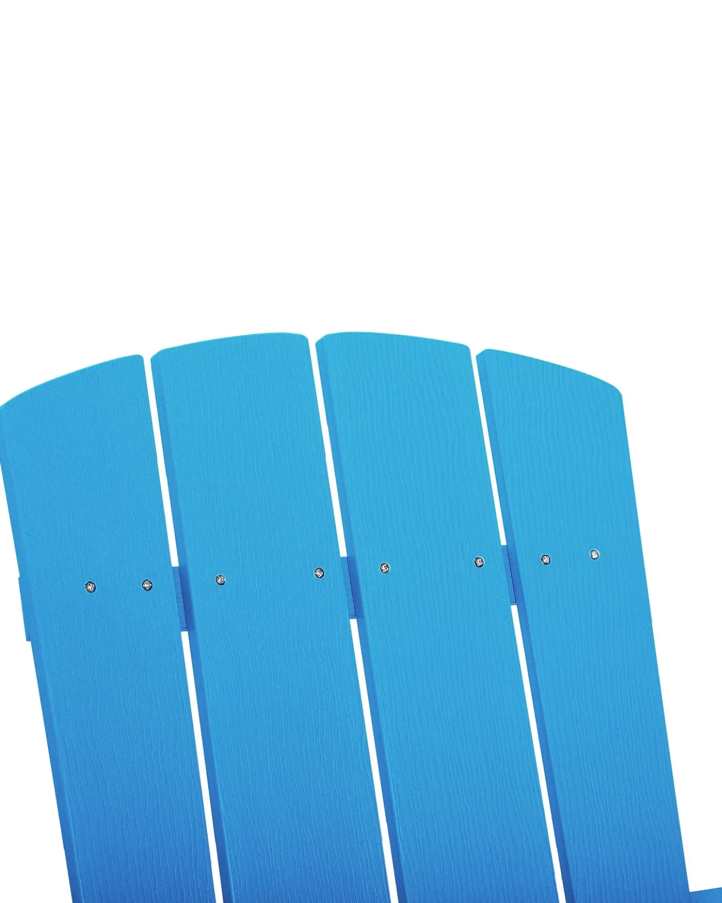 Sedia da giardino ADIRONDACK con poggiapiedi Blu