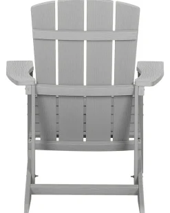 Sedia da giardino ADIRONDACK Grigio chiaro